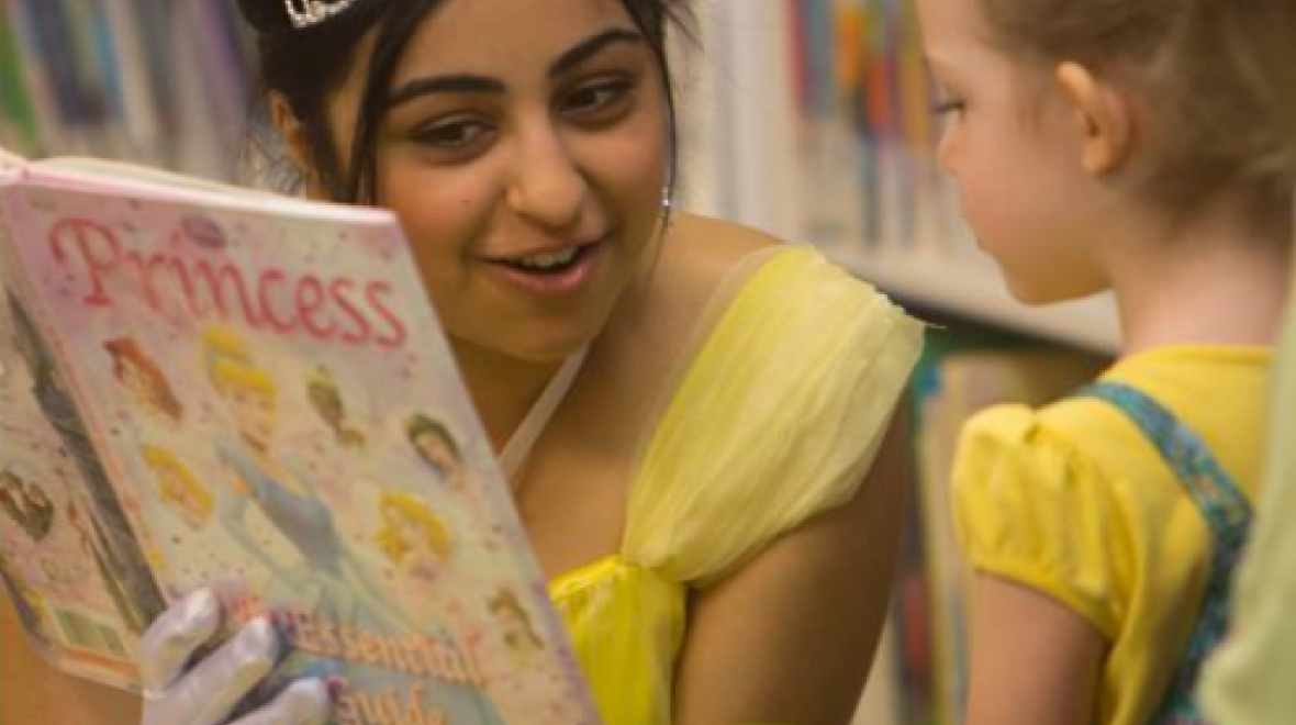 Read with Daffodil Princesses at Pierce County Libraries Seattle Area
